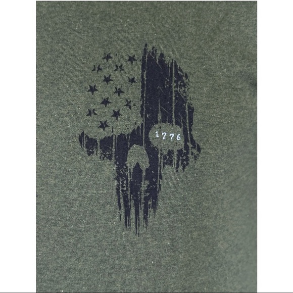 Howitzer Style Men's T-Shirt LIBERTY OR DEATH Military Grunt MFG - Picture 7 of 13